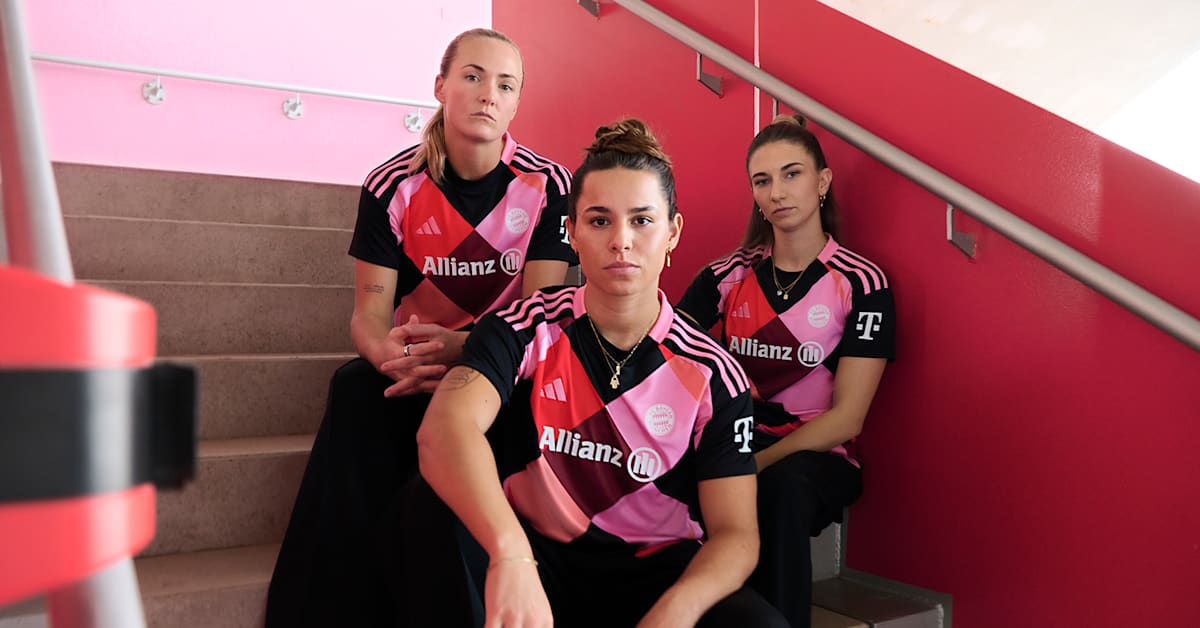 FC Bayern Women present special edition breast cancer awareness jersey